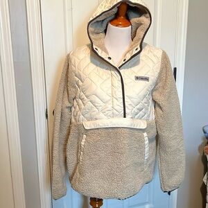 Columbia Quilted Sherpa Hoodie